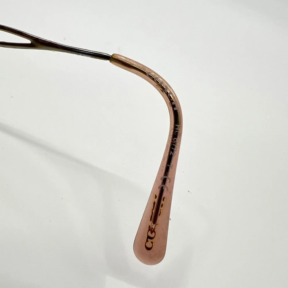 Coach Eyeglasses Women Pink Gold Full Rim HC 6112 52-16-135